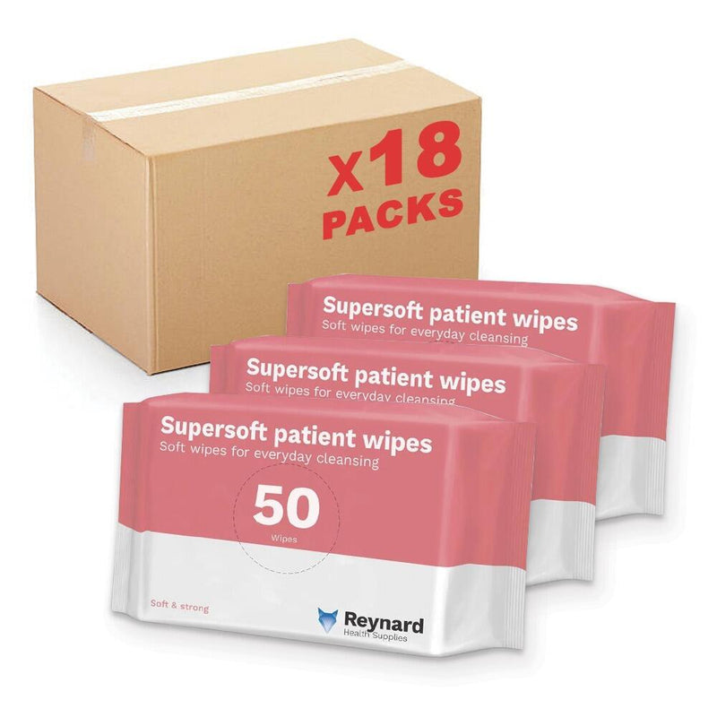 REYNARD SUPER-SOFT DISPOSABLE PATIENT WIPES