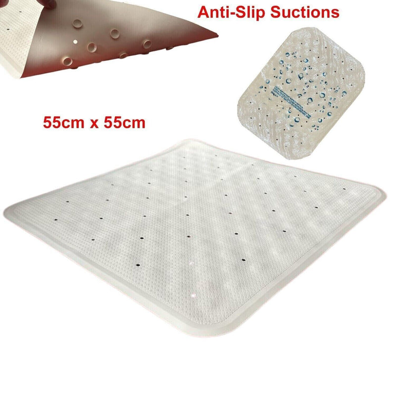 Bath Shower Mat Non Slip PVC Bathroom Rubber